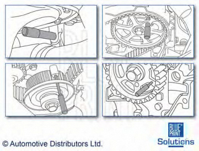 BLUE PRINT adm55501 -  Комплект позиционнофиксирующего инструмента, газораспред.